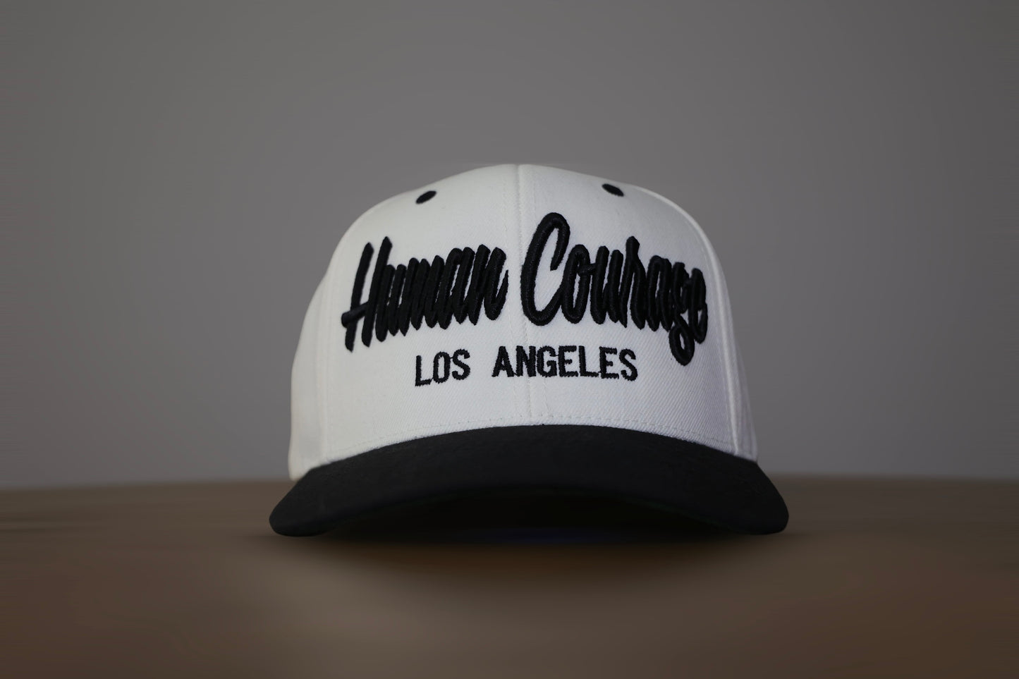 Human Courage CREAM Snap Back Hat